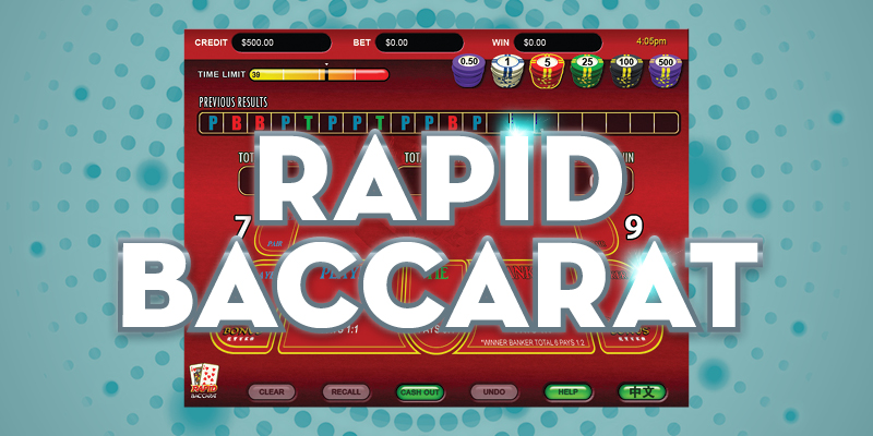 Learn to play Rapid Baccarat